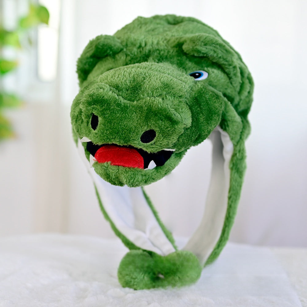 Cartoon Animal Plush Ear Protection Hat